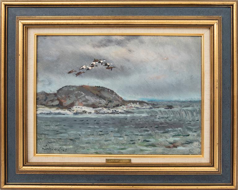 Lindorm Liljefors, "Ejderstreck".