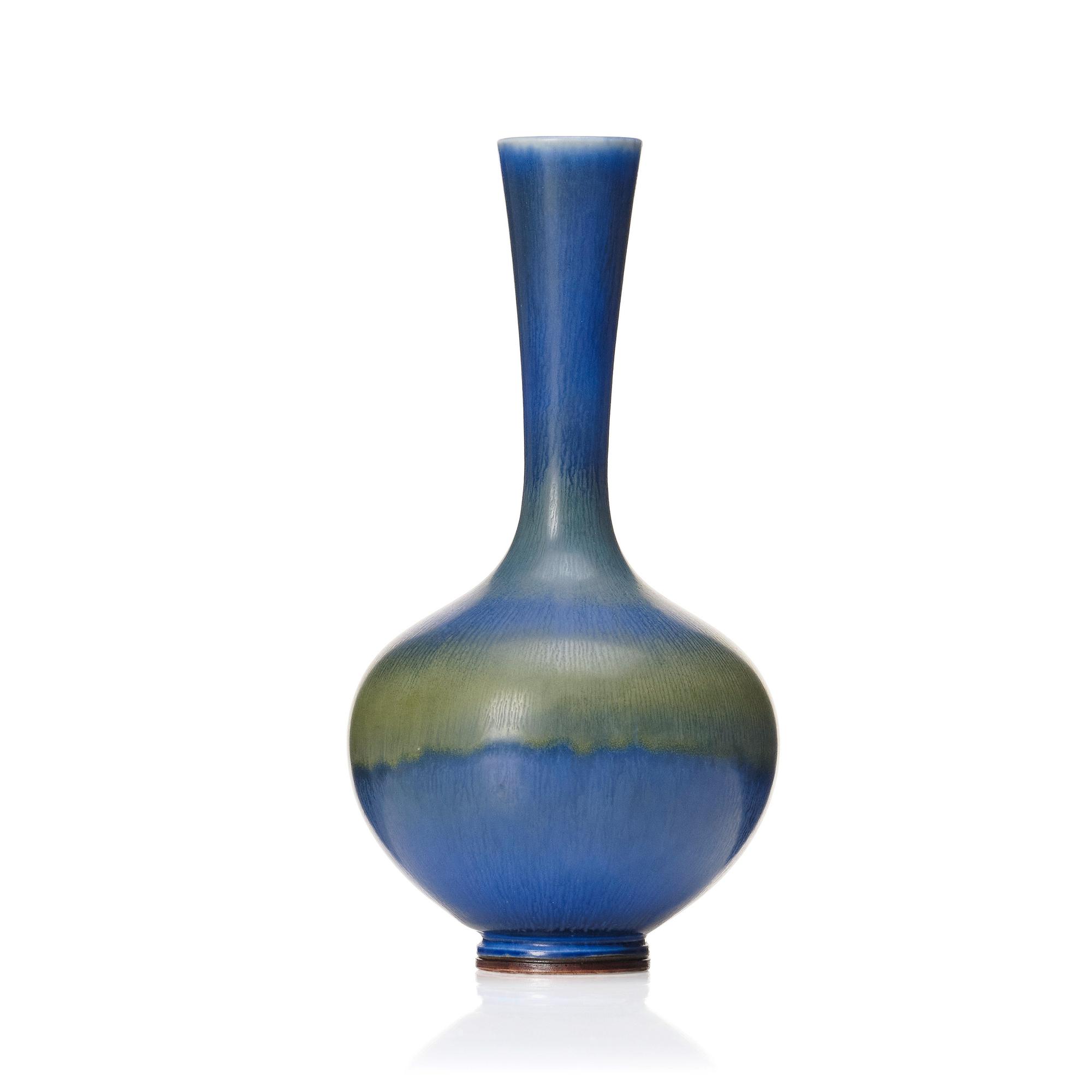 Berndt Friberg, a stoneware vase, Gustavsberg studio, Sweden 1963.