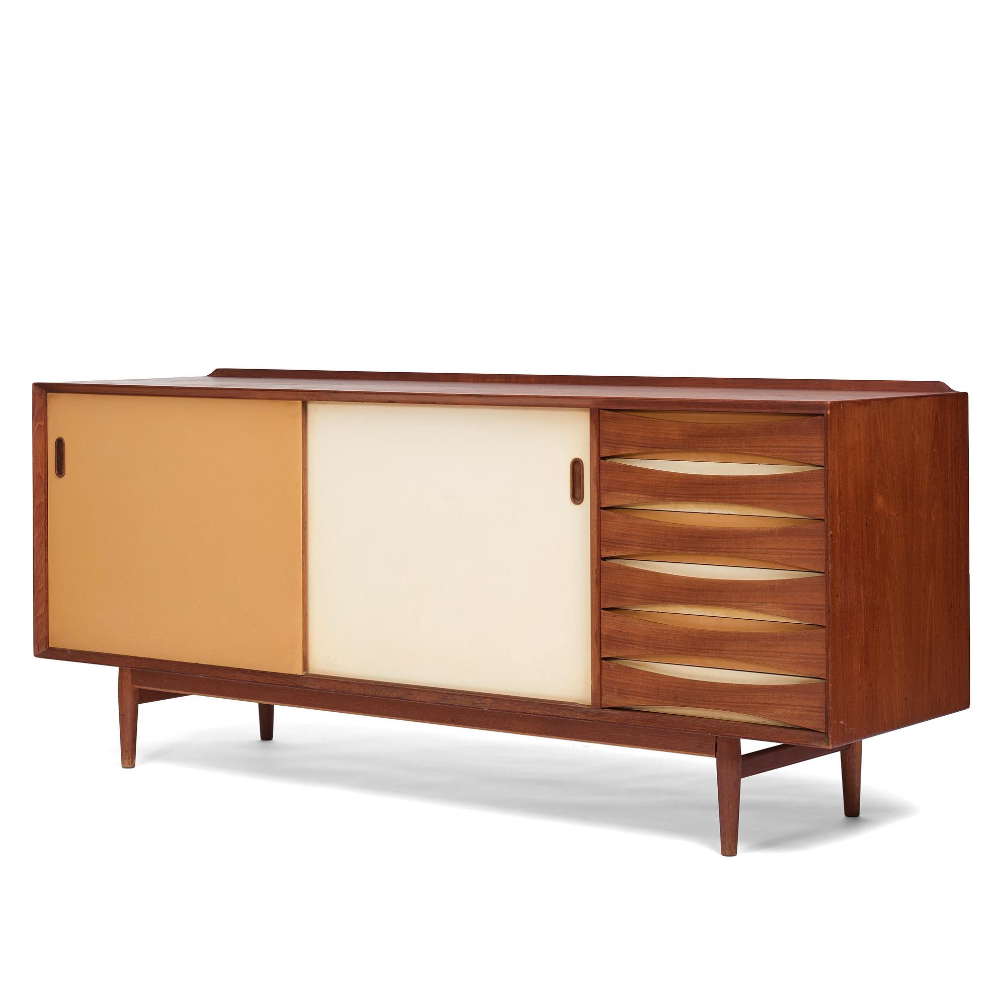 Arne Vodder, a teak sideboard, model 29, Sibast Møbler Denmark 1950-60's.