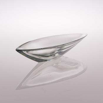 A piece of art glass model 3359, 3859, signed Tapio Wirkkala Iittala. Late 1950s.