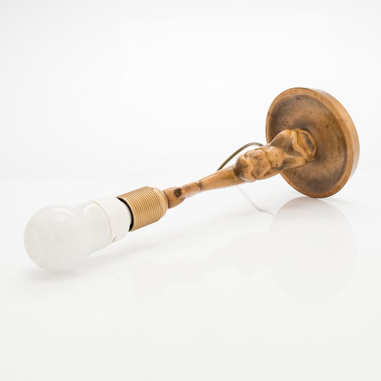 Mikko Hovi, a 1940s sculpture/ table lamp.