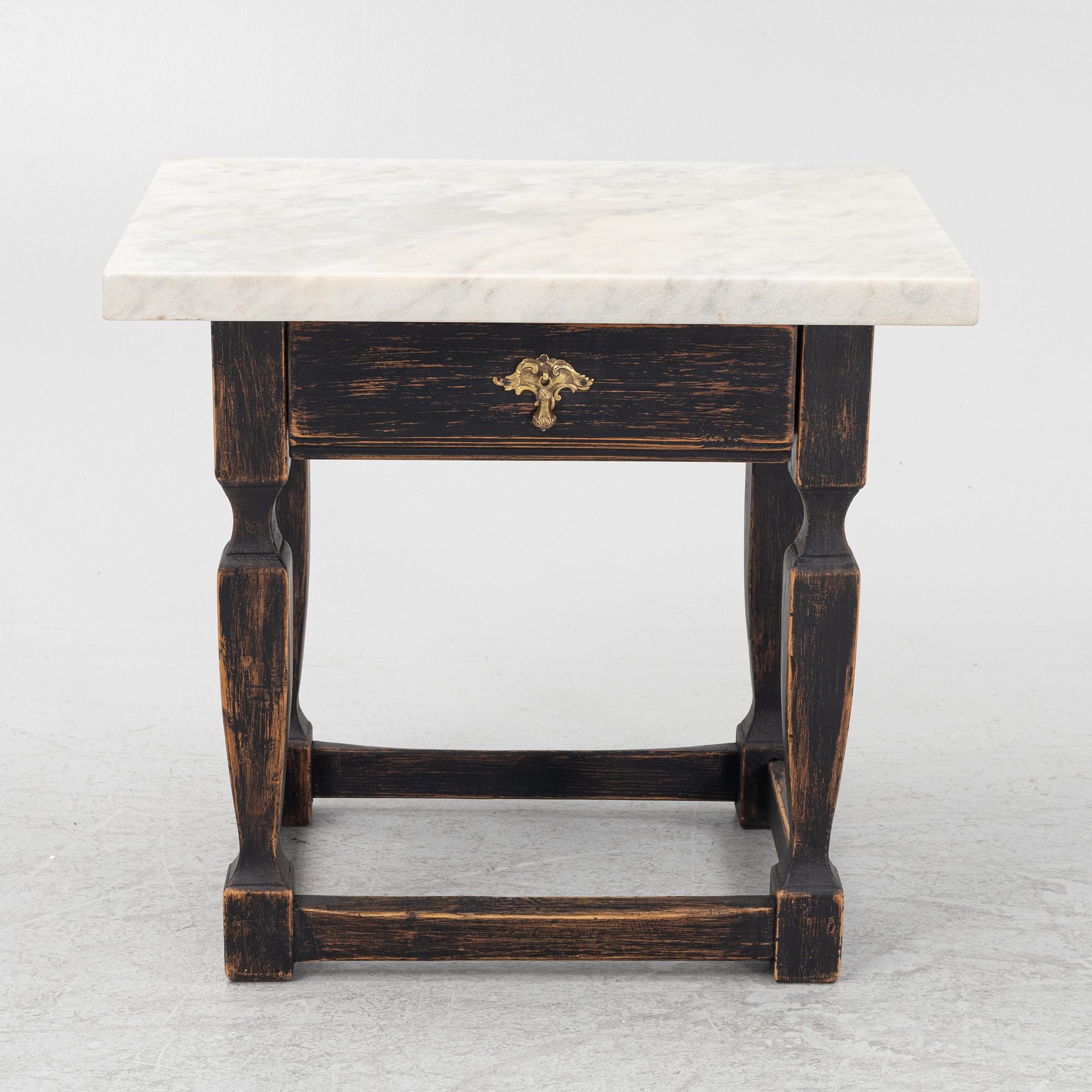 Bord, barockstil, omkring år 1900.