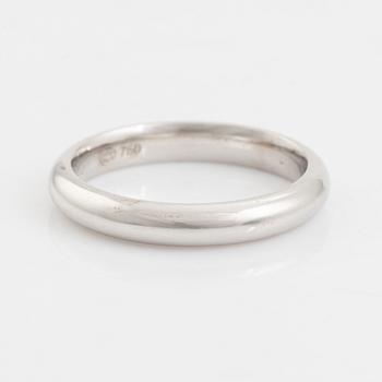 Georg Jensen ring 18K white gold.