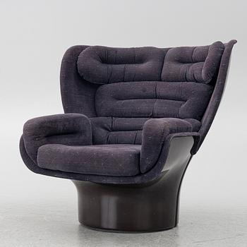 Joe Colombo, an “Elda” armchair, Comfort, Italy, 1960s–70s.