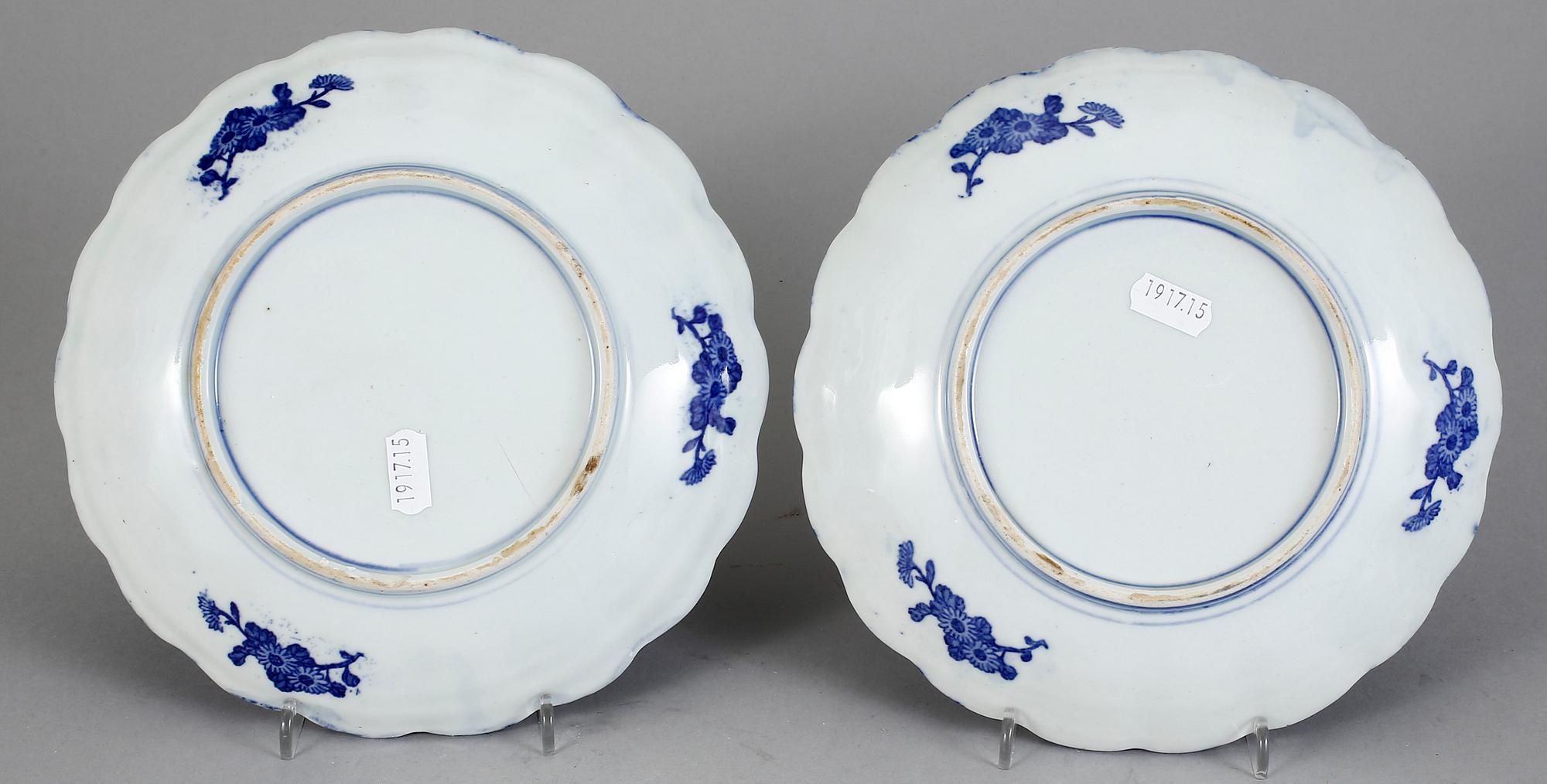 PARTI JAPAN, 4 st, porslin, 1900-talets första hälft.