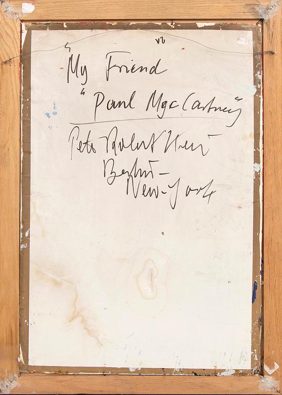 Peter Robert Keil, oil on panel signed.