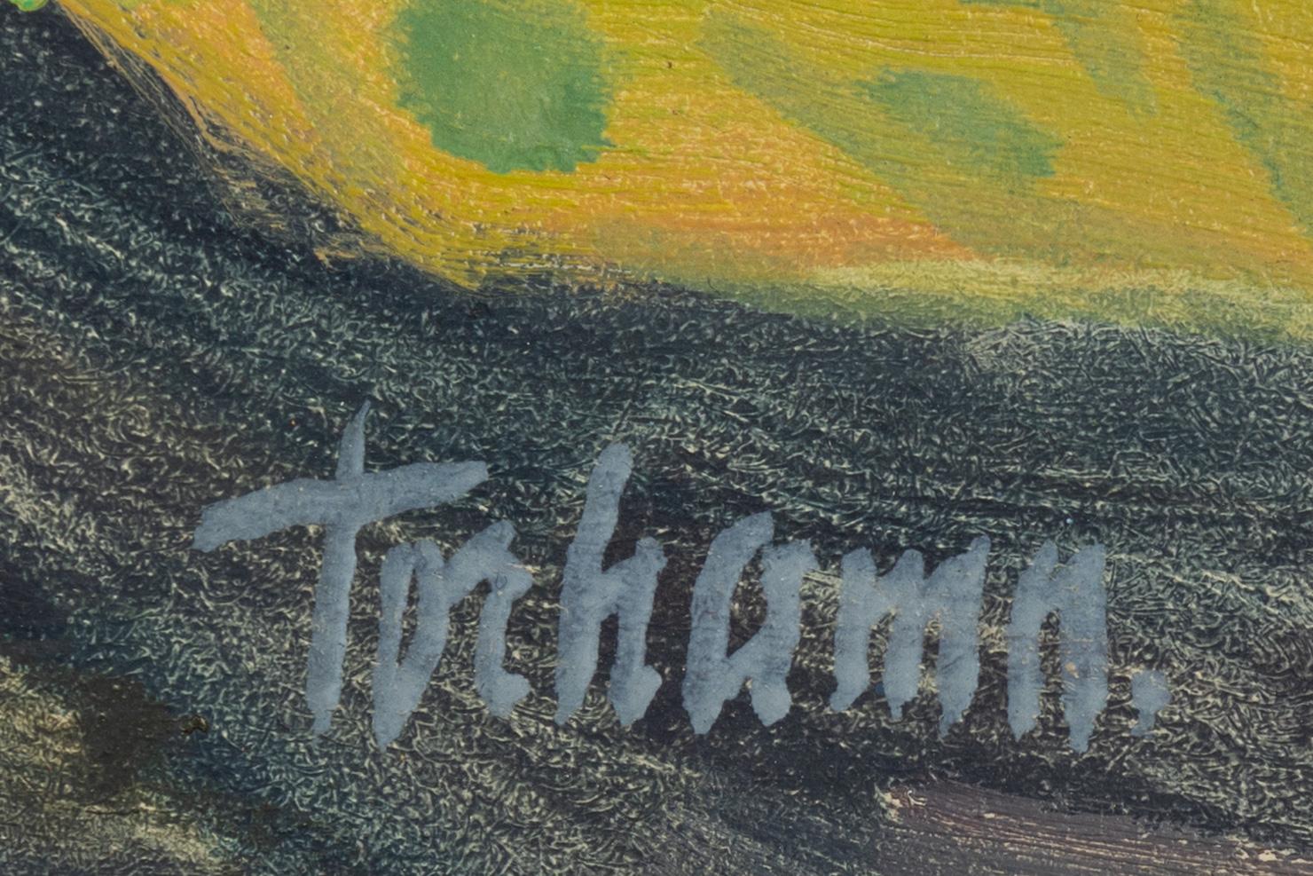 Gunnar Torhamn, oil on board, signed Torhamn.