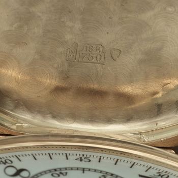 ED. HEUER & Cie, 125ème, pocket watch, 58 mm, hunting case,