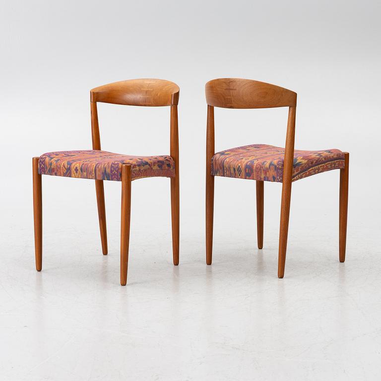 Knud Andersen, Chairs, 4, JCA Jensen, Aarhus, Denmark.