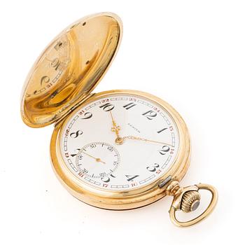 Zenith, hunter-case pocket watch, 52 mm.
