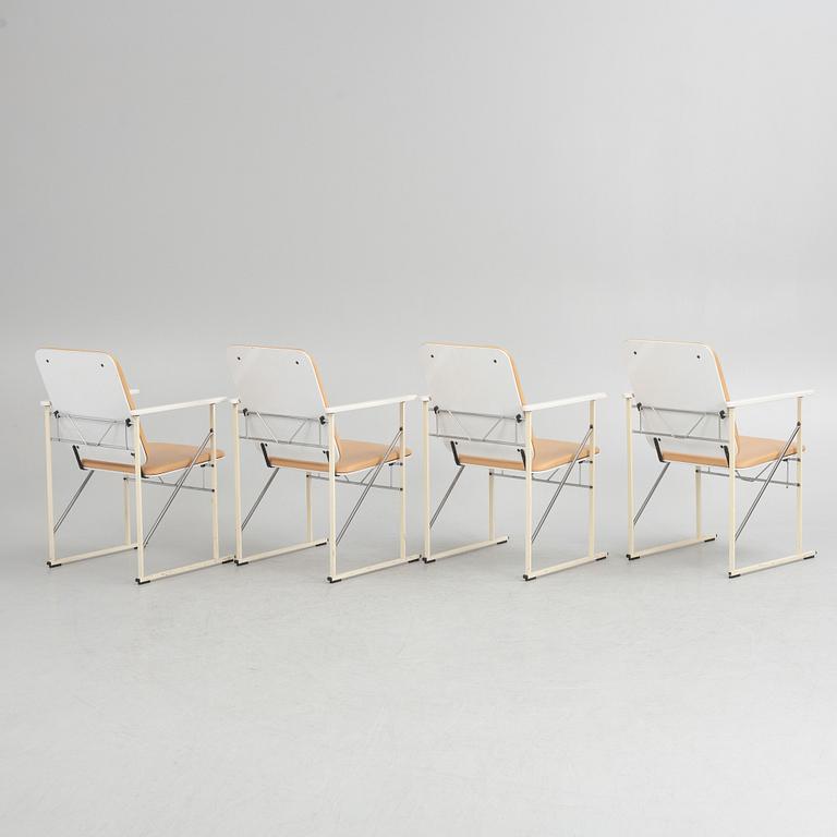 Yrjö Kukkapuro, a set of four chairs, Finland.