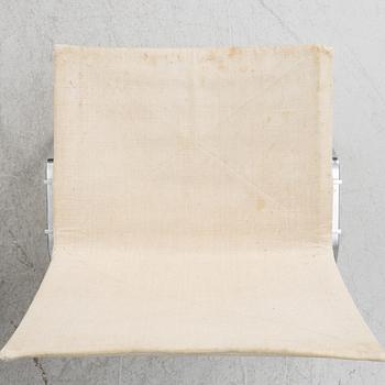 Poul Kjaerholm, "PK 22", fåtöljer, ett par, edition E Kold Christensen, Danmark.