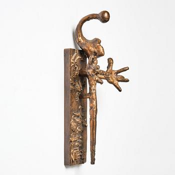 Bror Marklund, Sculpture/handle with a jester.