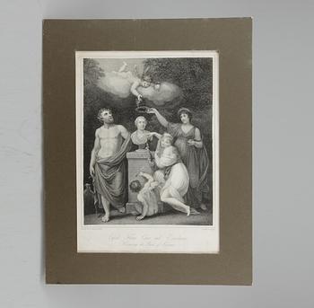 GRAVYR, England 1800-tal.