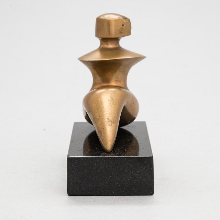 Björn Weckström, a bronze sculpture, signed and dated 1995, numbered 2/12.