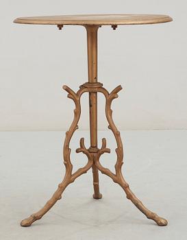 CAFÉBORD, gjutjärn, omkring 1900.