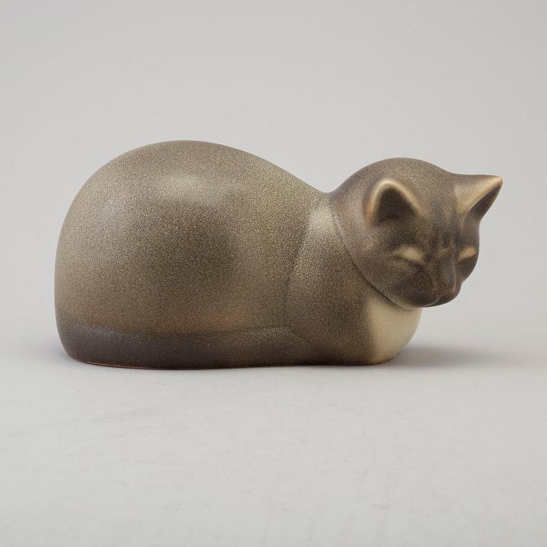 LISA LARSON, figurin, stengods, "Moses", K-Studion, Gustavsberg.