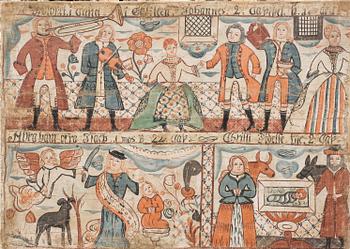 BONADSMÅLNING, 1800-tal.