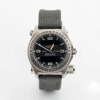 Breitling, Emergency, armbandsur, 43 mm.