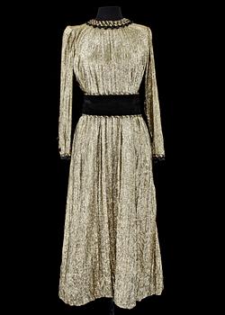 A 1970s long dress by Chanel.