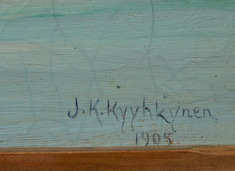 Juho Kyyhkynen, LAPPALAINEN JA KAAMOSTAIVAS.