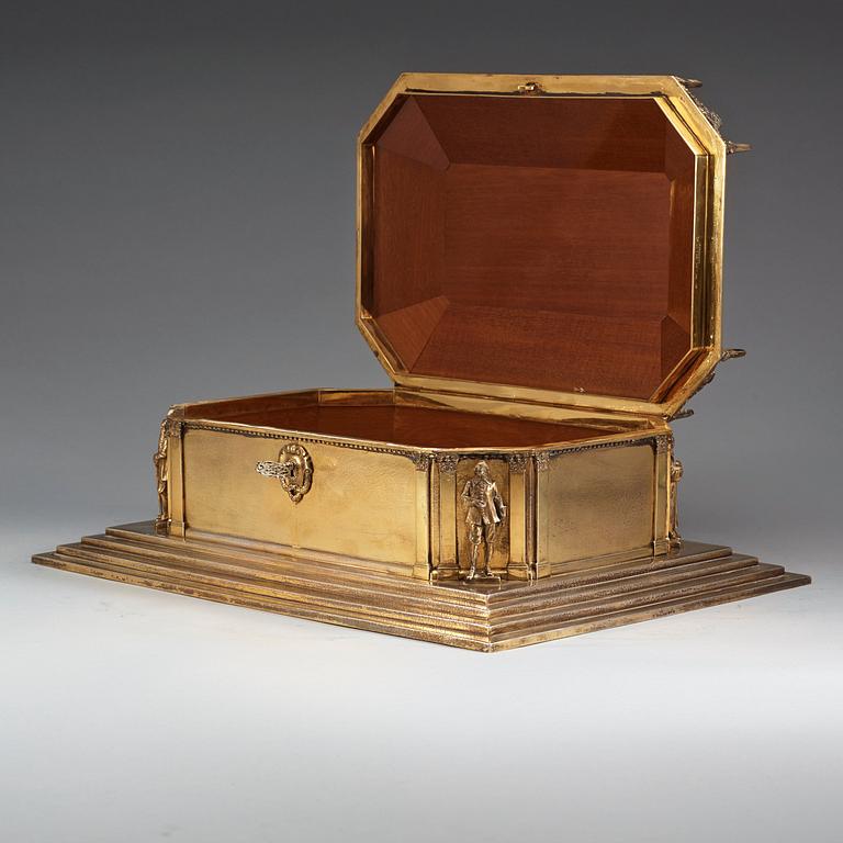 PRESENTATIONSSKRIN, av C.G. Hallberg, Stockholm 1917.