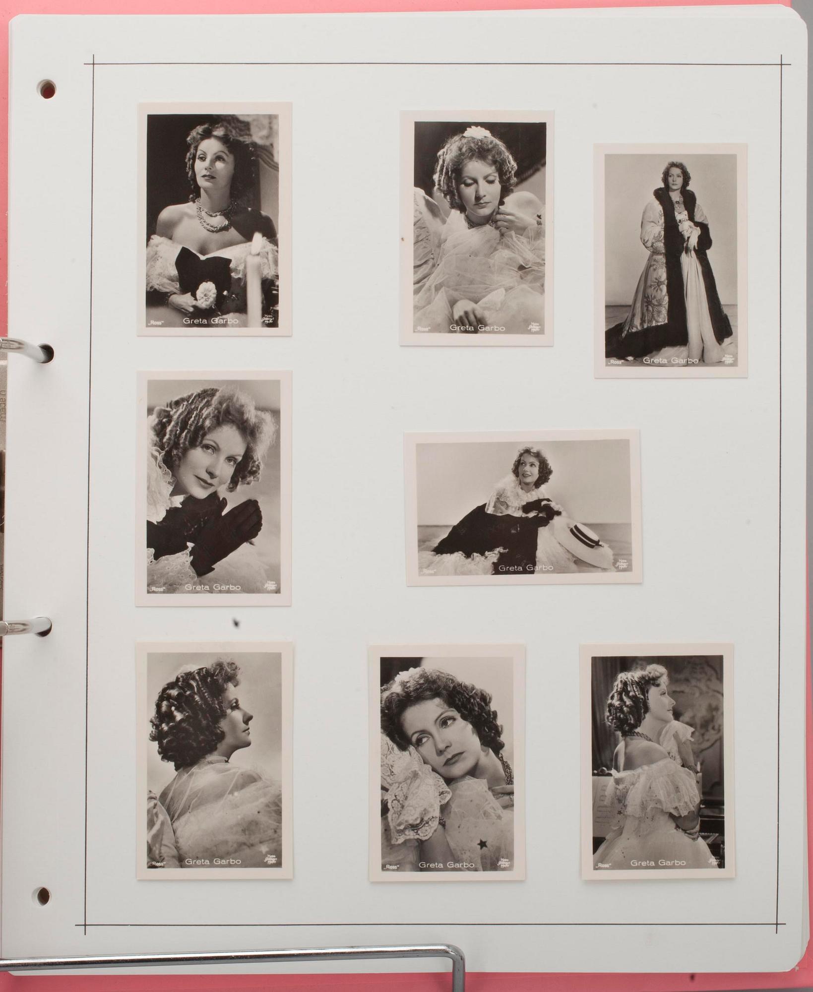 SAMLING, GRETA GARBO, ca 135 delar.