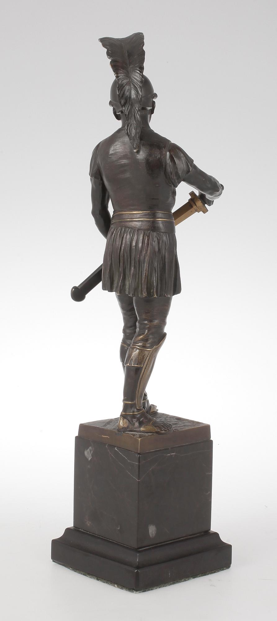 HELMUTH SCHIEVELKAMP, skulptur, brons, signerad.