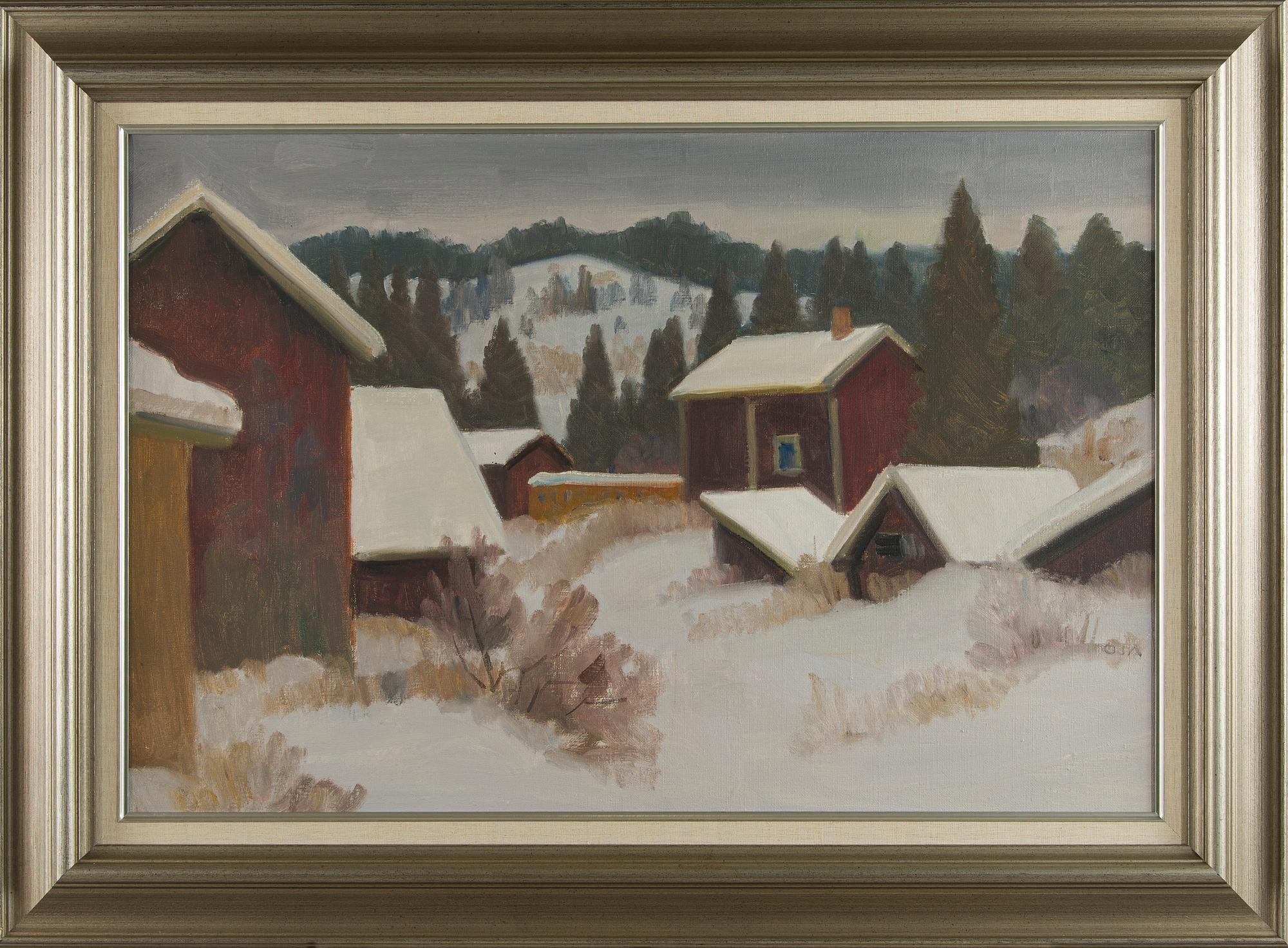 Onni Oja, 'Motif from Vähikkälä'.