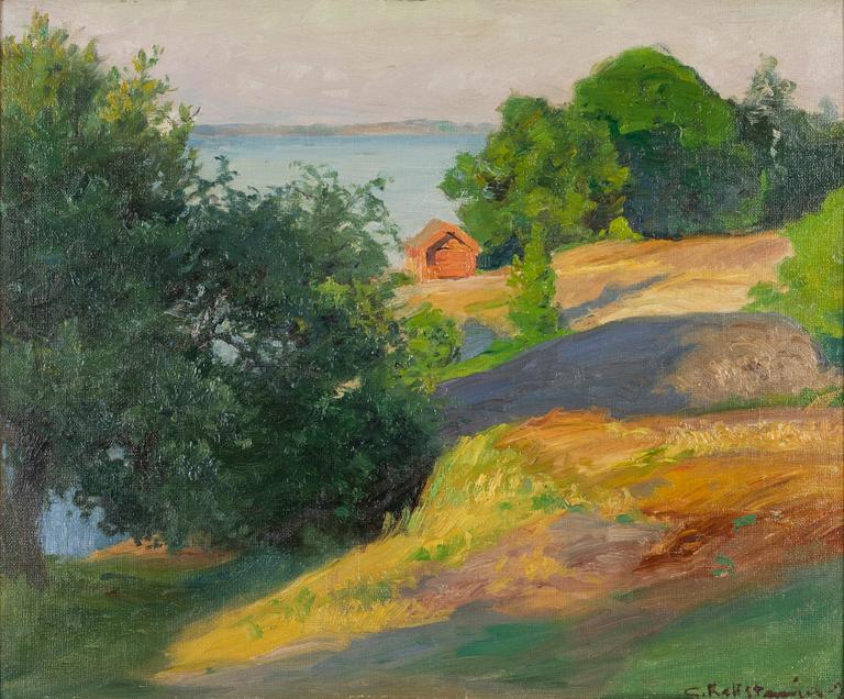 Gottfrid Kallstenius, oil on canvas/panel, signed and dated 1936.