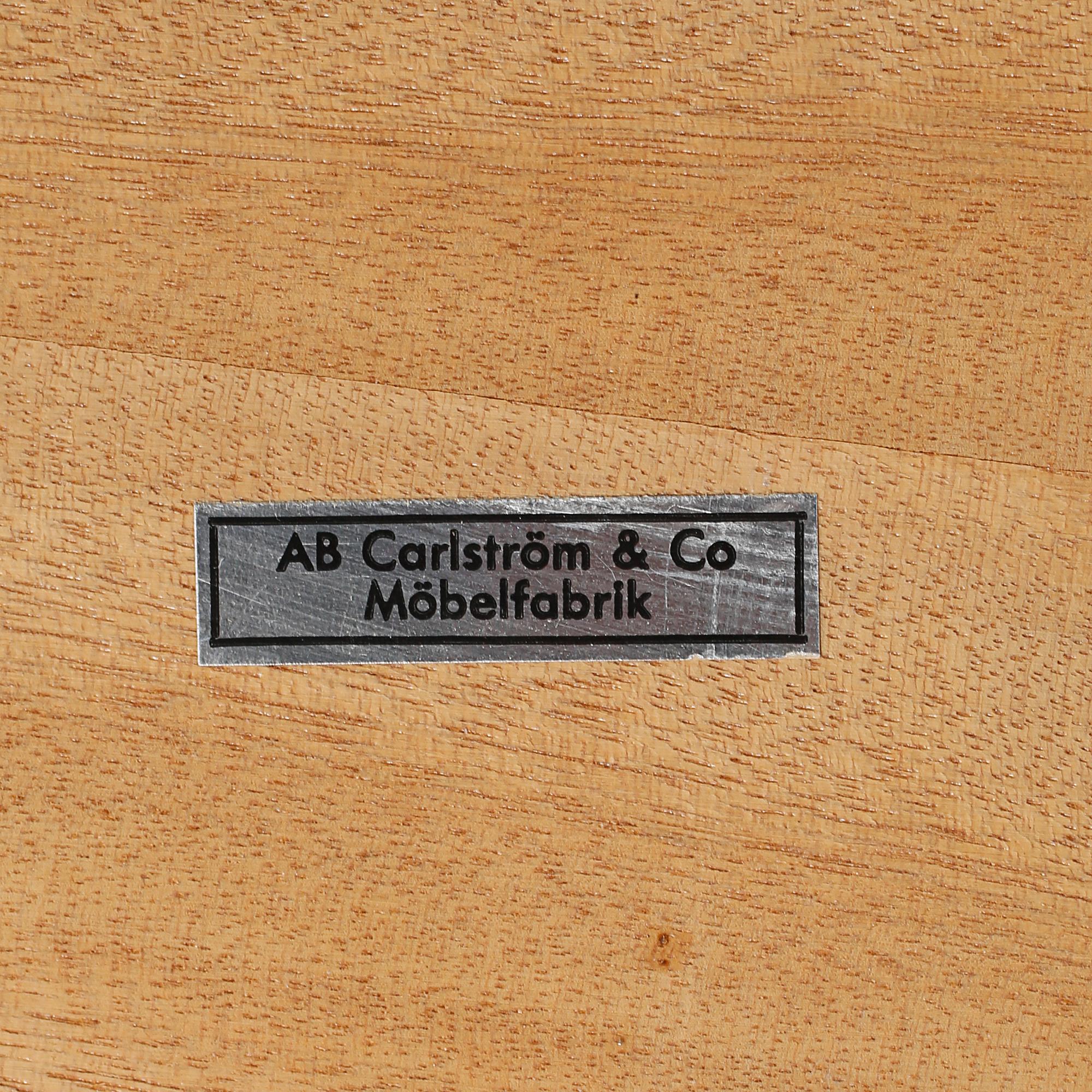 SÄNGBORD, ett par, Carlström & Co, 1900-talets andra hälft.