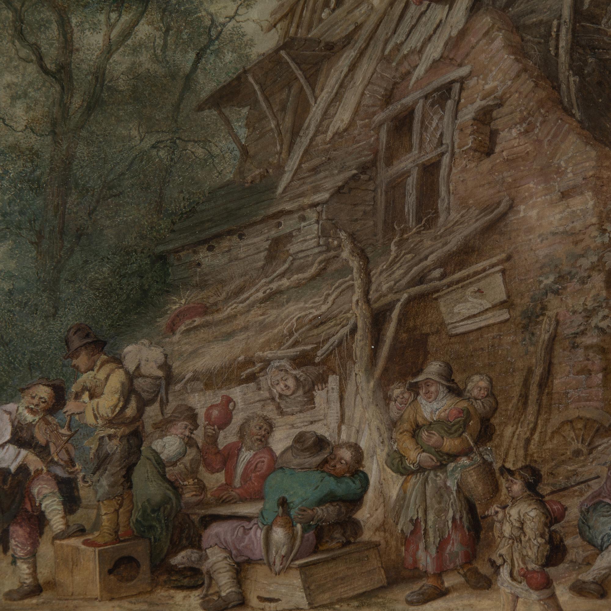 David Teniers d.y, in the manner of, watercolour.