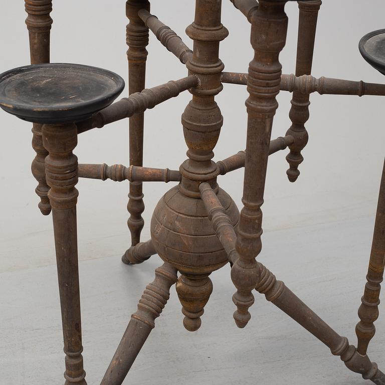 BLOMBORD / STÄLL, omkring 1900.