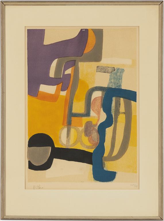 Maurice Estève, "Jour de fête".