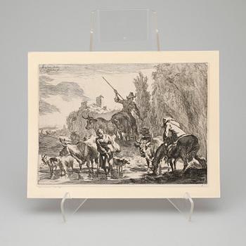 GRAFISKA BLAD. 4st, 16/1700-tal.