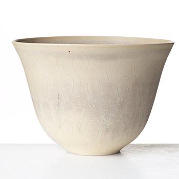 Stig Lindberg, a stoneware bowl, Gustavsberg studio, Sweden 1945.