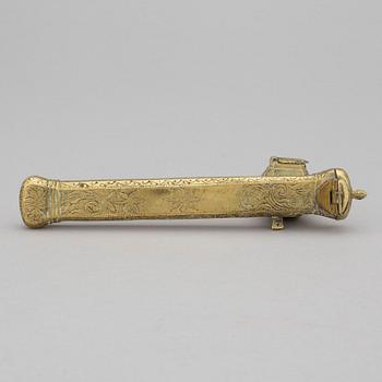 BLÄCK / PENNSTÄLL, mässing, orientalisk, 1800-/1900-tal.