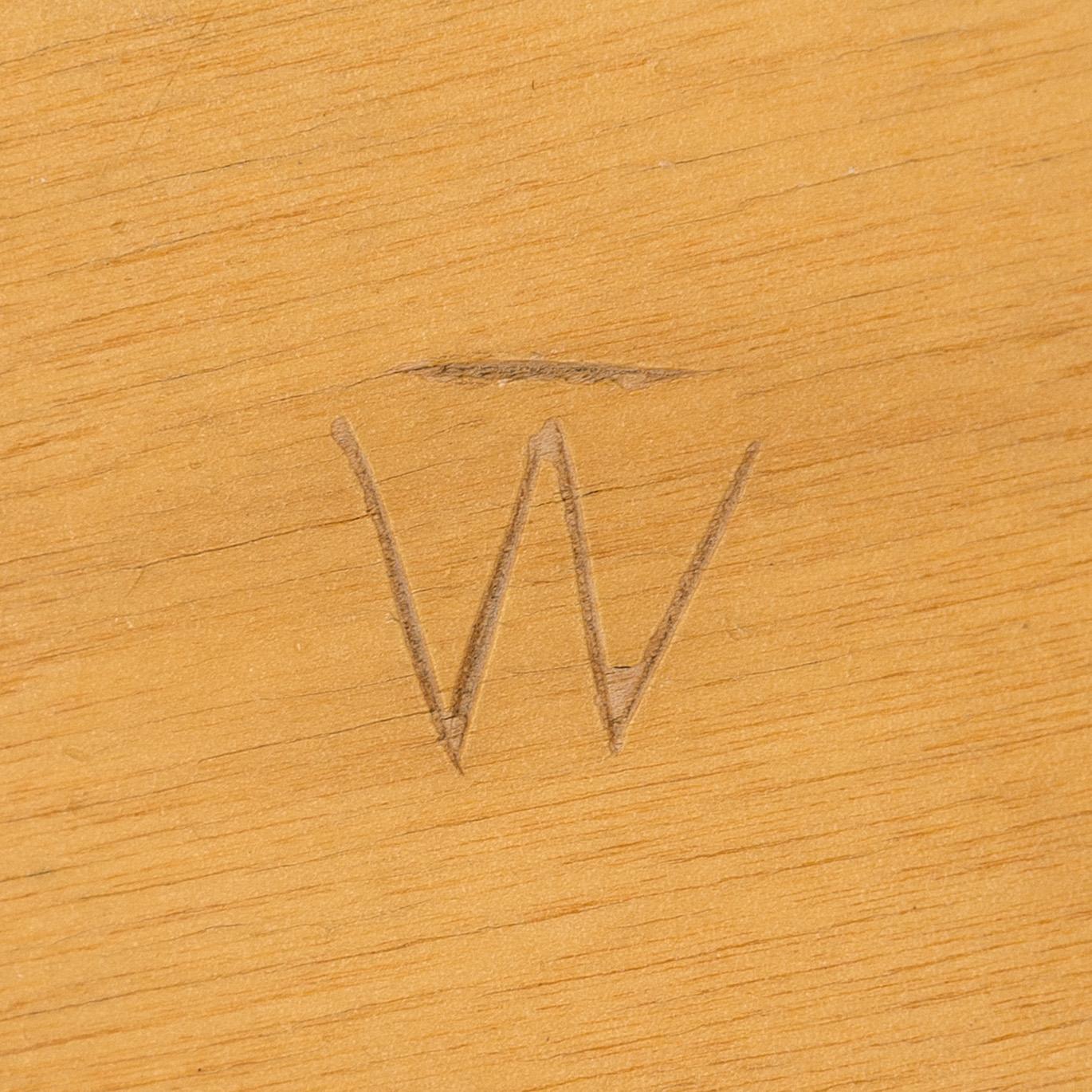 Tapio Wirkkala, vanerivati, signeerattu TW.