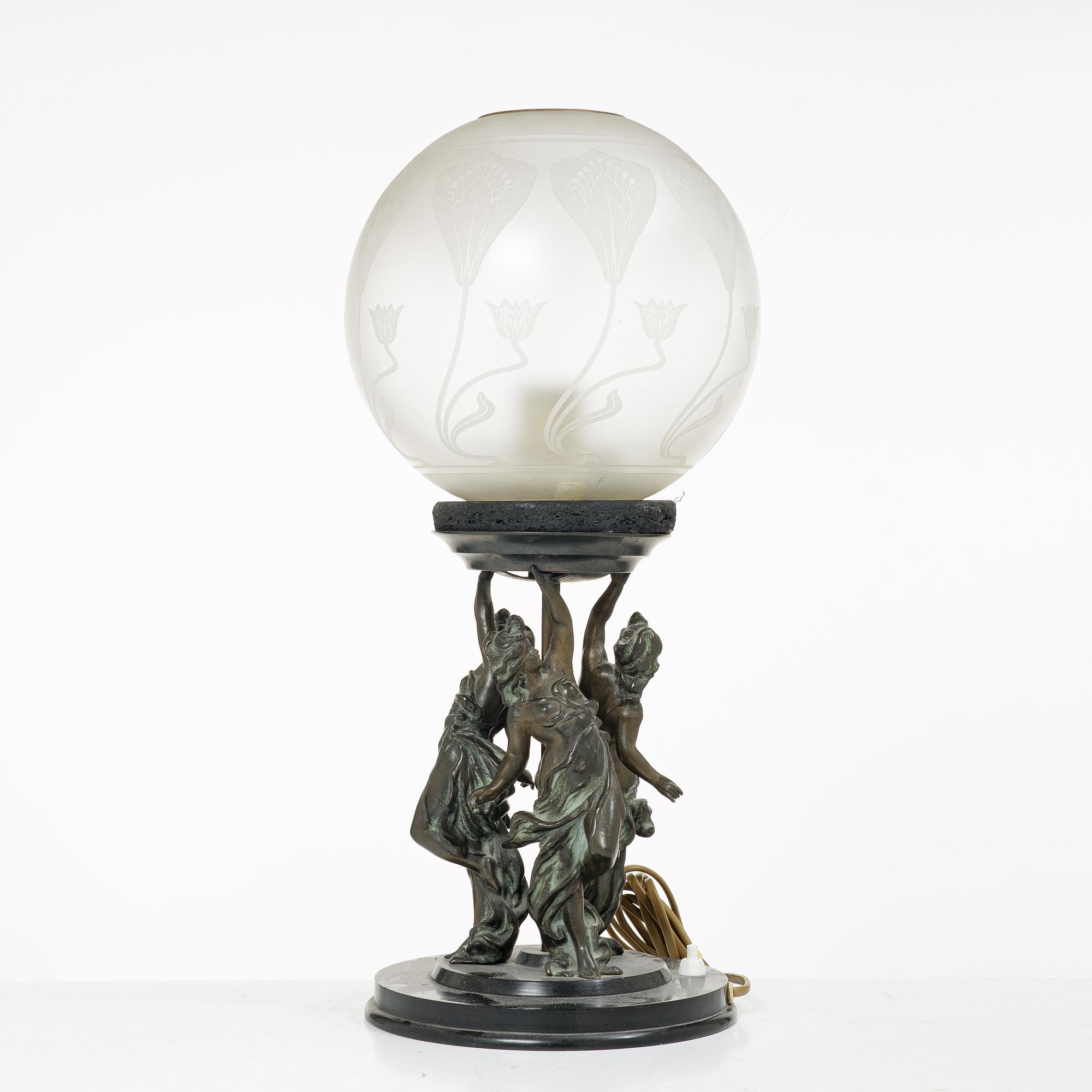 Bordslampa, 1900-tal.