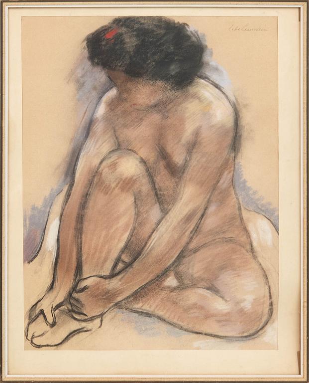 Lotte Laserstein, Sittande akt.