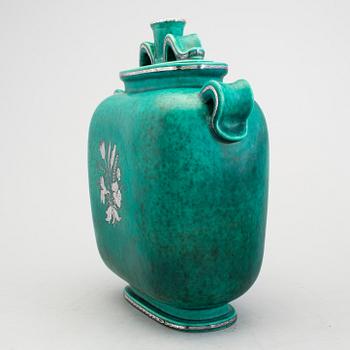 An urn with lid by Wilhelm Kåge for Gustavsberg, 1948.