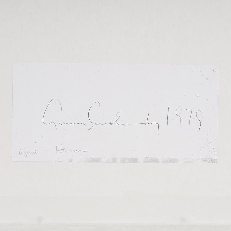 Gunnar Smoliansky, "Hemma", 1979.