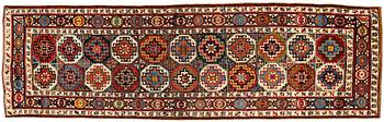 331. A RUNNER, Antique Moghan, ca 360 x 106,5 cm.