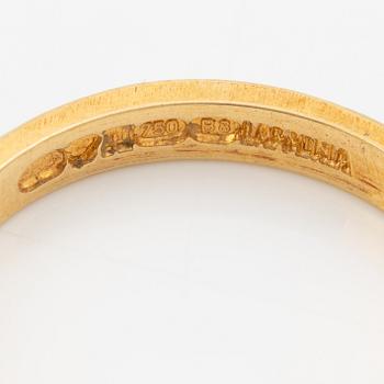 Lapponia, ring 18K guld och vitguld, Finland 1979.