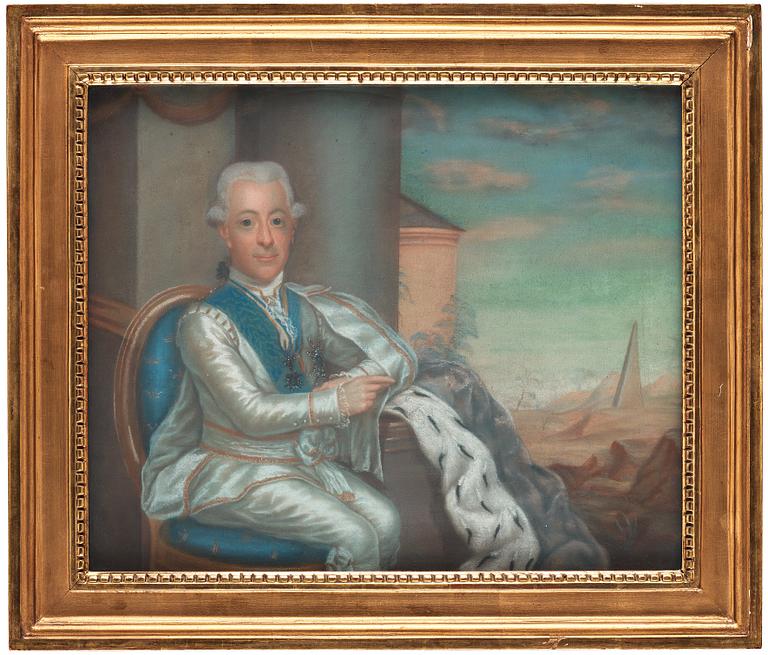 Jonas Forsslund Tillskriven, ”Kung Gustav III” (1746-1792).