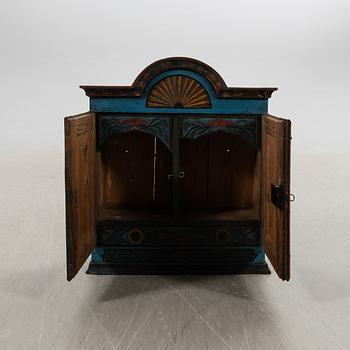 Wall cabinet, folk art.