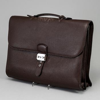 HERMÈS, a 'Sac à Dépêches' leather briefcase, 2008.