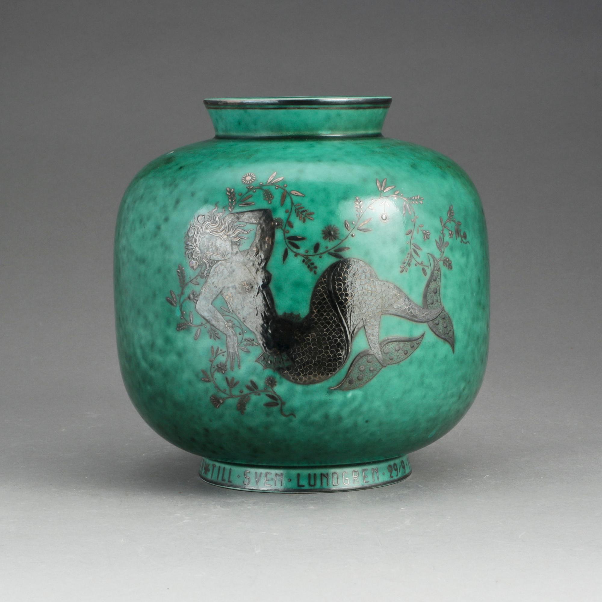 VAS, Wilhelm Kåge, Gustavsberg "Argenta", daterad 1946.