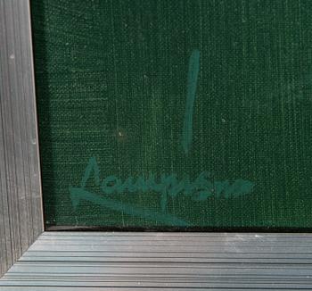Antti Lampisuo, oil on canvas, signed.