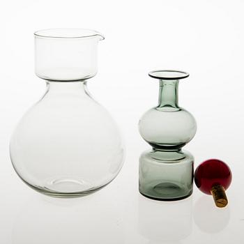 KAJ FRANCK, A decanter 'The Bells of Kremlin', signed K. Franck, Nuutajärvi, Notsjö -61.